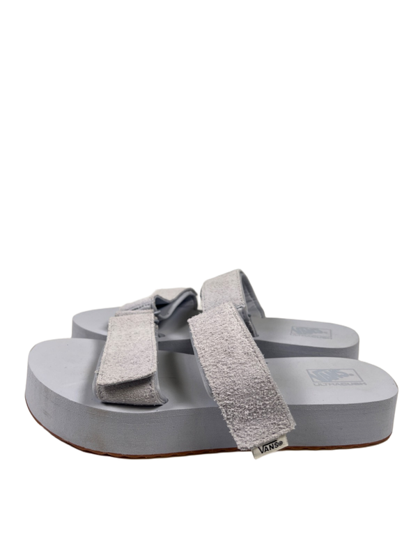 Vans Women's Blue Ultracush Cayucas Mega Platform Slide On Sandals - 9 image 5
