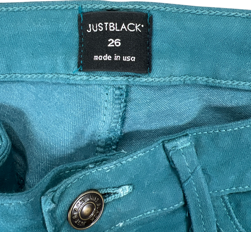 Just Black Women’s Blue Skinny Stretch Jeans - Made in USA - 26 image 3