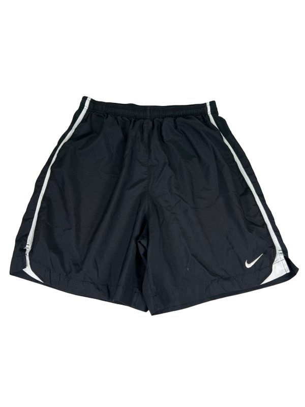 Nike Men's Black/White Team Fly Dri-Fit Pull On Athletic Shorts - M