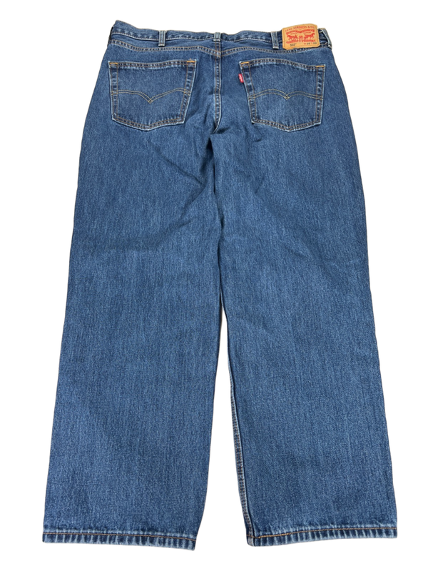 Levi's Men's Medium Wash 550 Relaxed Fit Denim Jeans - 38x29 image 2