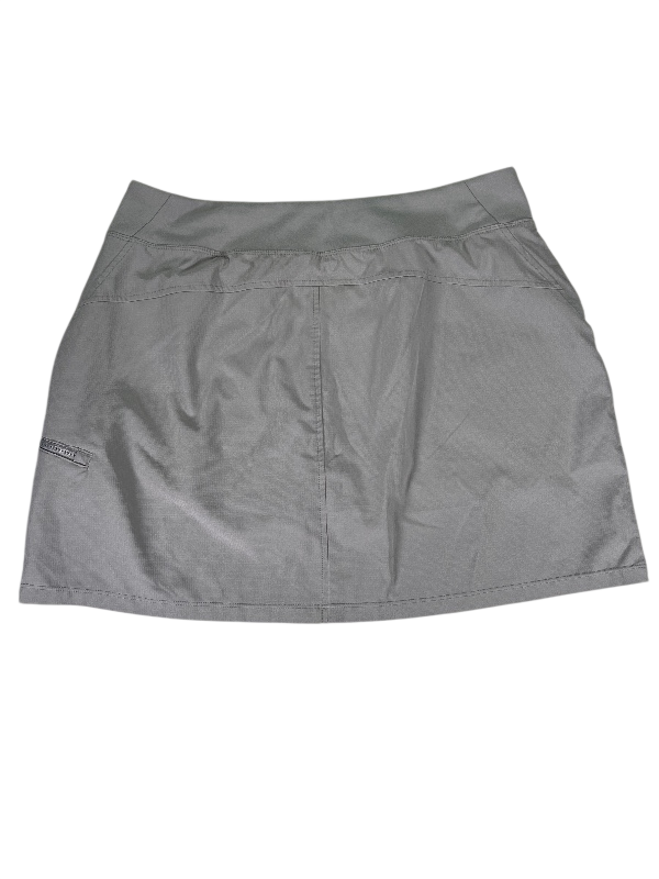 Orvis Women's Gray Lined Pull On Active Skort - L image 2