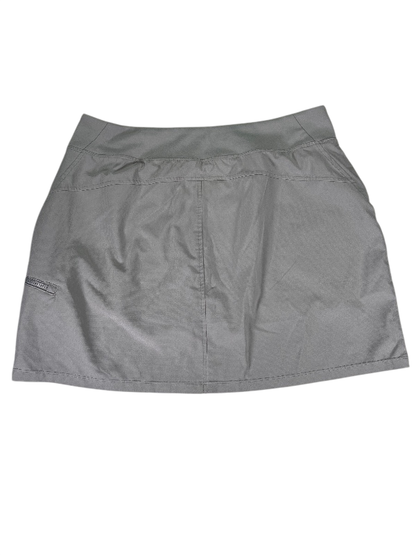 Orvis Women's Gray Lined Pull On Active Skort - L image 2