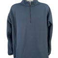Nike Men's Blue Therma Quarter Zip Pullover Golf Jacket - XL