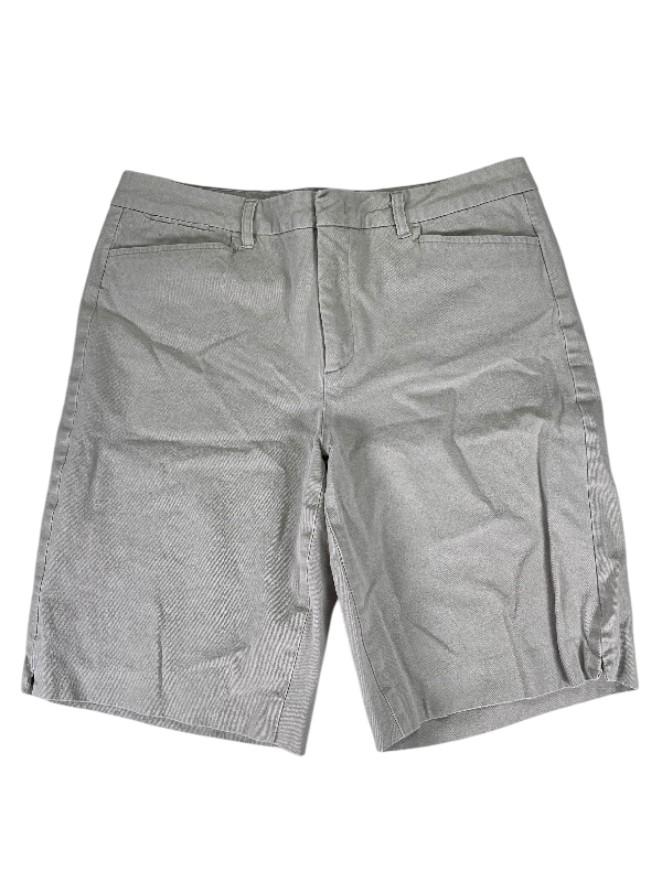 Not Your Daughters Women's Gray Bermuda Shorts - 10