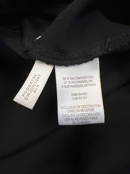 DKNY Jeans Women's Black Stretch Ponte Pants - S image 4