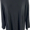 J. Jill Women’s Black Wearever 3/4 Sleeve Stretch Top - S