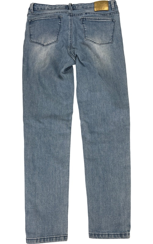 Anne Klein Women’s Light Wash Skinny Ankle Denim Jeans - 8 image 3