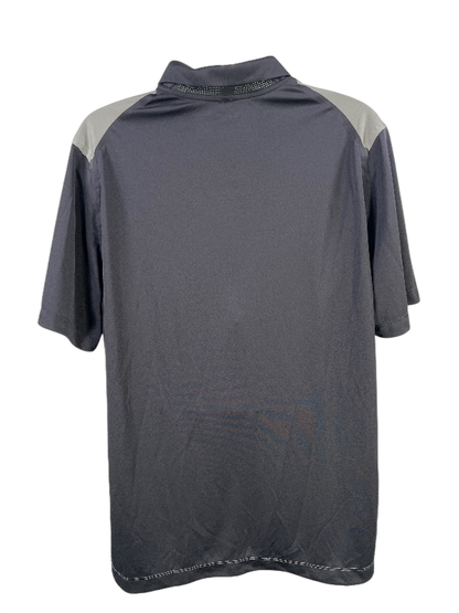 Nike Golf Men's Black/Gray Tour Performance Athletic Polo - XXL image 2