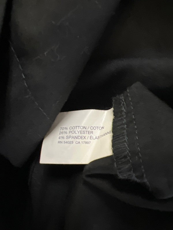 Gap Women's Black Stretch 3/4 Sleeve Button Up Shirt - S image 4