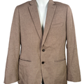 Banana Republic Men's Brown Tailored Fit 2 Button Blazer Jacket - 38R