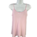 Banana Republic Women's Pink Semi-Sheer Cami Tank Top - S
