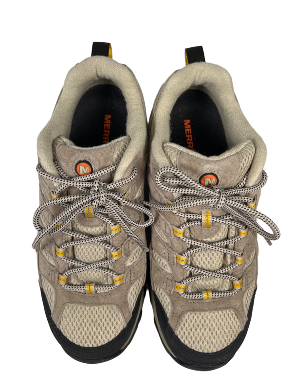 Merrell Women's Gray/Taupe Moab 2 Ventilator Lace Up Hiking Shoes - 8.5 Wide image 3