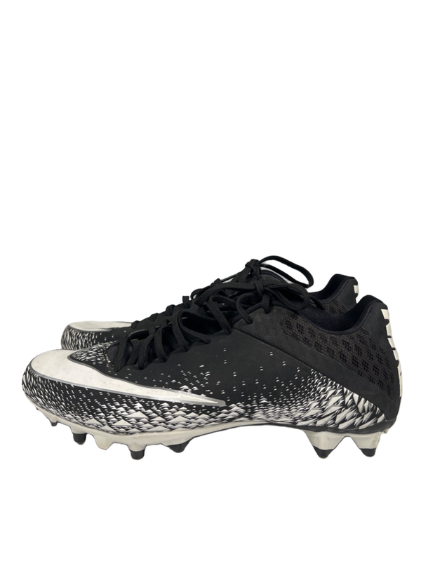 Nike Men's White/Black Vapor Speed Lace Up Football Cleats - 11.5 image 5