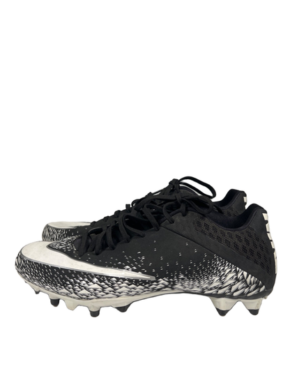 Nike Men's White/Black Vapor Speed Lace Up Football Cleats - 11.5 image 5