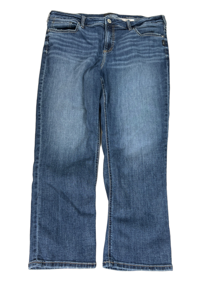 Silver Women's Medium Wash Elyse Capri Jeans - 16W
