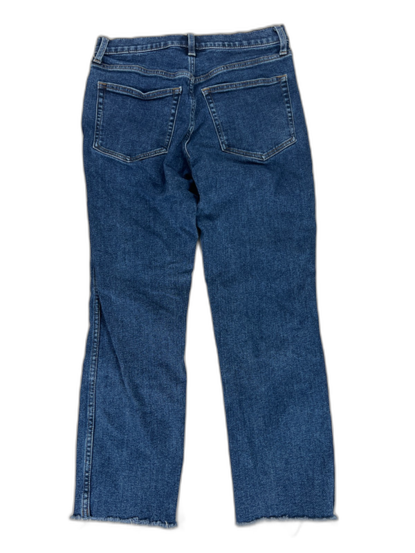 J.Crew Women's Dark Wash Classic Vintage Fringe Trim Jeans - 28 Petite image 2