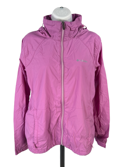 Columbia Women's Purple Switchback Water Repellent Packable Jacket - L