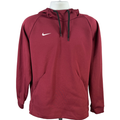 Nike Men’s Burgundy Dri-Fit Therma Long Sleeve Pullover Hoodie - L