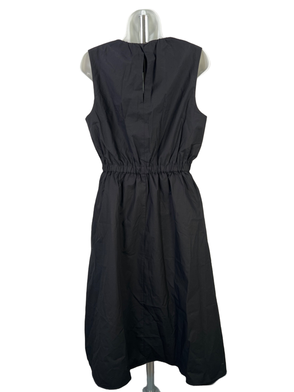 Banana Republic Women's Black Sleeveless A-Line Midi Dress - S image 2
