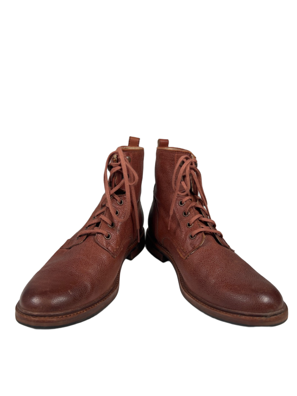 UGG Men's Brown Selwood Redwood Lace Up Ankle Work Boots - 8.5 image 6