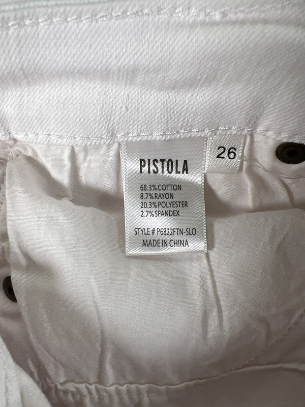 Pistola Women’s White Skinny Denim Jeans - 26 image 4