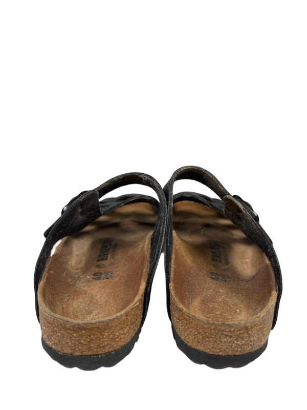 Birkenstock Unisex Black Pisa Braided Open Toe Sandals - Women's 9 image 4