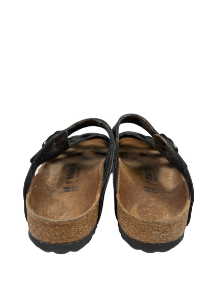 Birkenstock Unisex Black Pisa Braided Open Toe Sandals - Women's 9 image 4