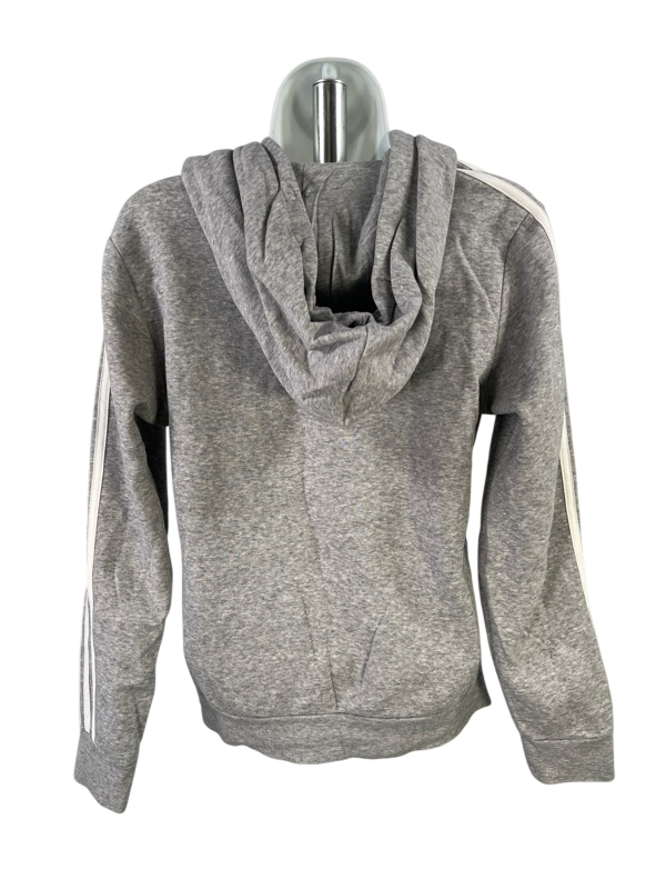 adidas Women's Gray Long Sleeve Pullover Sweatshirt - XS image 2