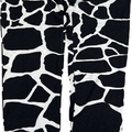 Asks Women’s Black/White Thin Pull On Leggings - 8