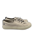 Sperry Women's Beige/Taupe Leather Crest Vibe Sneakers - 8.5 W