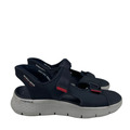 Skechers Men's Navy Blue Slip-In Go Walk Flex Strappy Athletic Sandals - 9