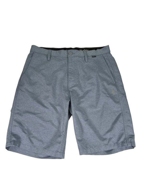 Hurley Men's Blue Lightweight Hybrid Walk Shorts - 32