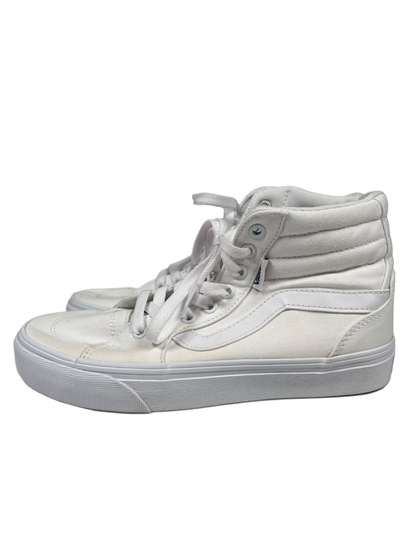 Vans Women's White Filmore Hi Tapered Lace Up Sneakers - 7 image 5