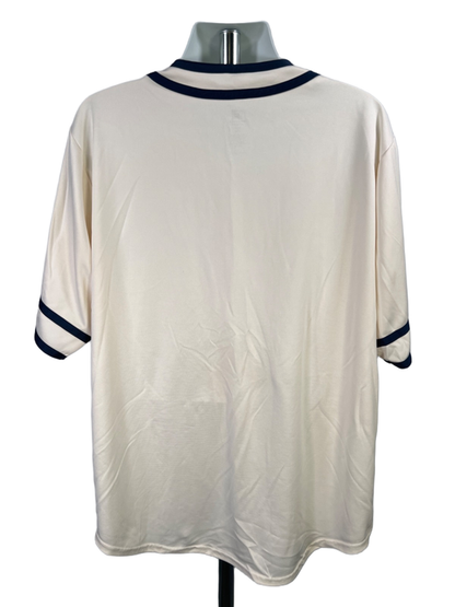 True Fan Men's Blue/Ivory Cooperstown Collection MLB Detroit Tigers Jersey - 2XL image 2