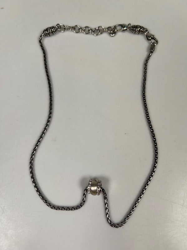 Brighton Women's Silver Plated Calypso "Aunt" Adjustable 9" Necklace image 2