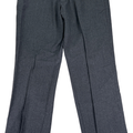 Thomas Dean Men’s Black/Gray Dress Pants - 38x30