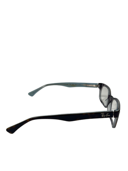 Ray-Ban Women's Black/Brown/Blue Tortoise Shell Optic Prescription Eyeglasses image 4