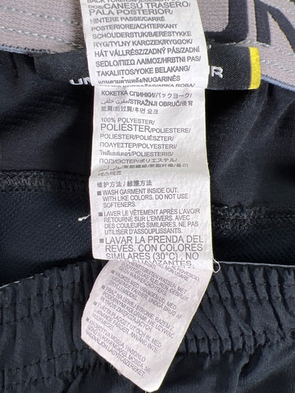 Under Armour Men's Black Tech Graphic Loose Fit Athletic Shorts - L image 4