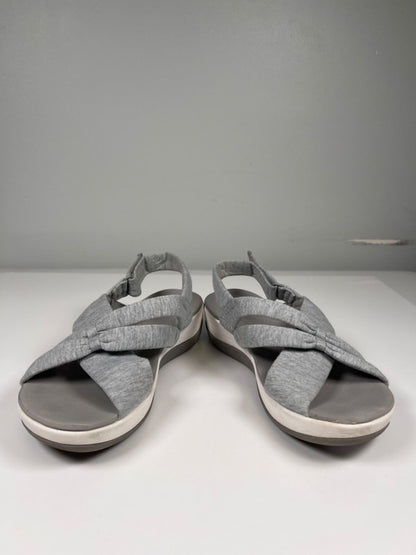 Clarks Women's Gray Cloudsteppers Arla Belle Strappy Slingback Sandals - 8 image 6