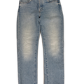 Mother Denim Women's Light Wash The Scrapper Ankle Button Fly Jeans - 24