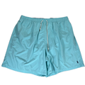 Polo Ralph Lauren Men's Blue/Teal Stretch Waist Lined Swim Trunks - 4XL Tall