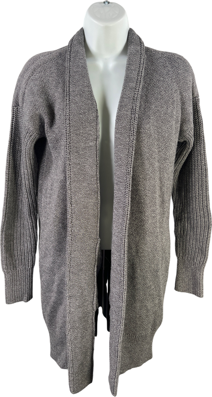 Banana Republic Women’s Gray Wolf Wool Blend Cardigan Sweater - XS