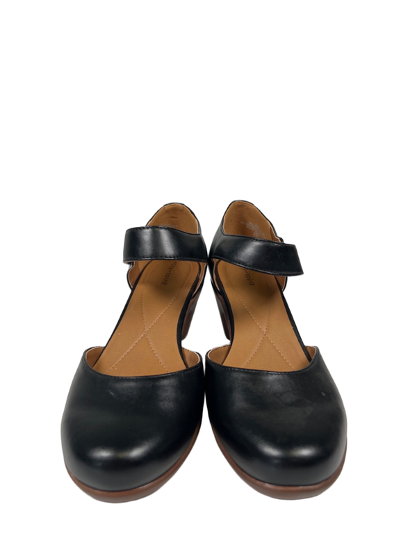 Easy Spirit Women's Black Closed Toe Mary Jane Block Heels - 9 image 2
