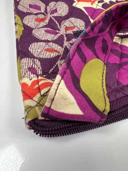 Vera Bradley Women's Purple Plum Crazy Quilted Crossbody Purse image 8