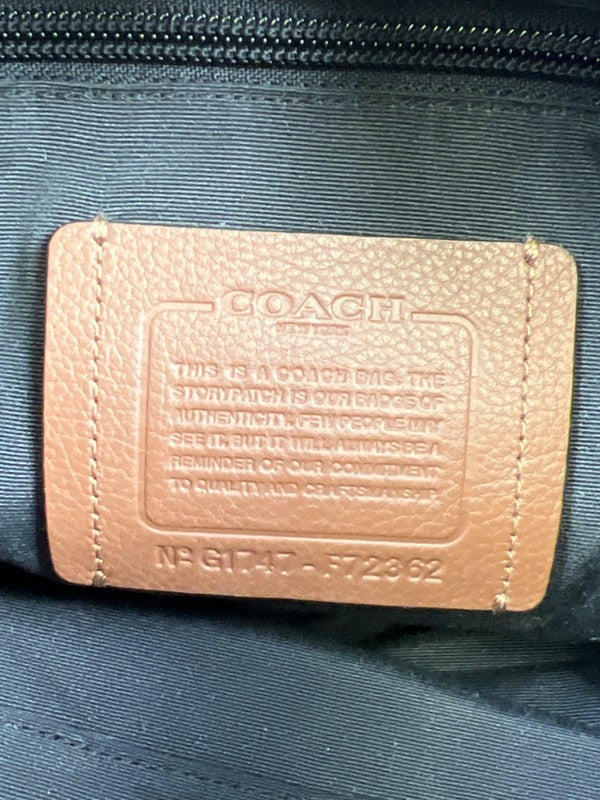Coach Men's Brown Charles Leather Shoulder Strap Messenger Bag image 8