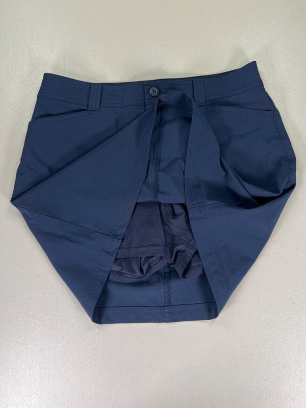 Eddie Bauer Women's Navy Blue Lined Athletic Hiking Skort - 4 image 3