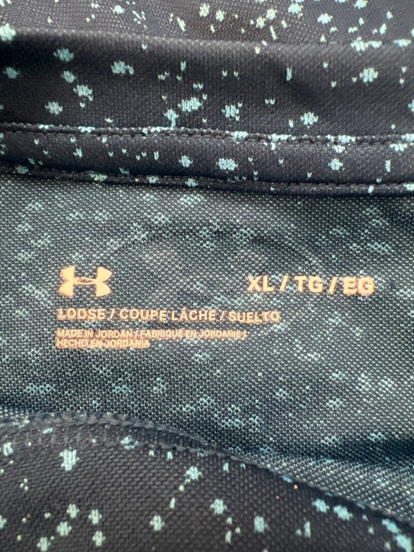 Under Armour Women's Blue Tech Nova Short Sleeve Athletic Shirt - XL image 3