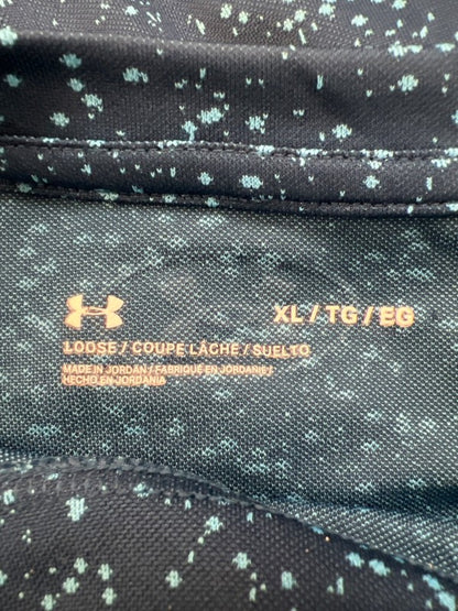 Under Armour Women's Blue Tech Nova Short Sleeve Athletic Shirt - XL image 3