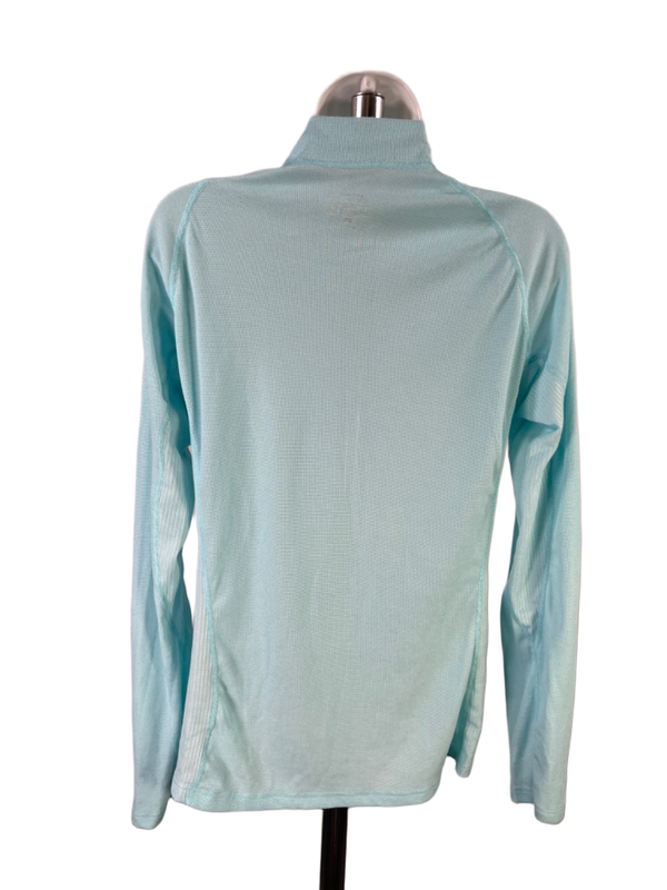 Patagonia Women’s Blue Capilene 1/4 Zip Long Sleeve Base Layer Shirt - L image 2