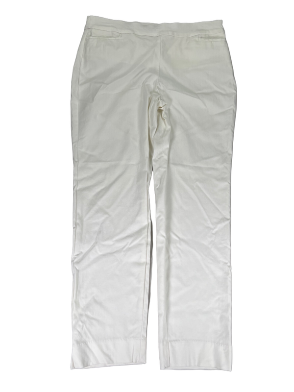 Chico's Women's White Casual Pull On Pants - 1.5/US 10